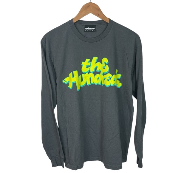 LS111 Men’s The Hundreds Authentic Streetwear Long Sleeve T Shirt L - Picture 1 of 4